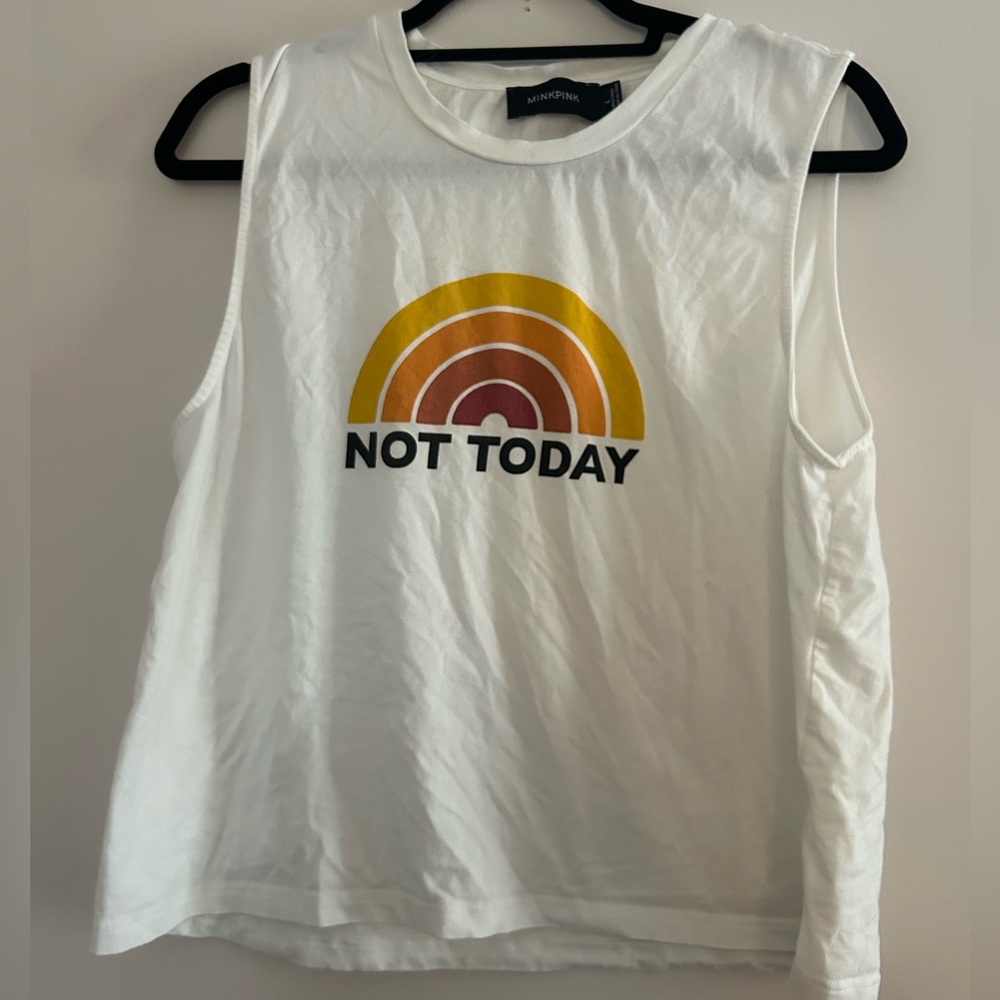 MinkPink graphic tank